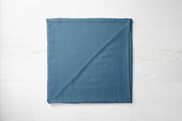 Premium Bamboo Muslin Swaddle-Zoe Blue