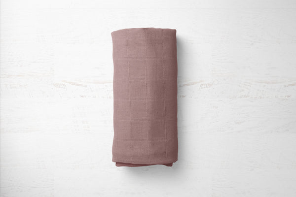 Premium Bamboo Muslin Swaddle-Max Red